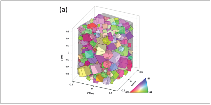 Reconstruction of grain microstructures a